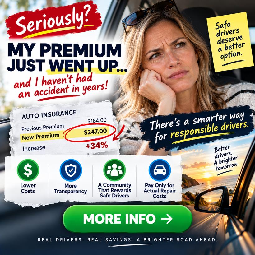 Ad: Seriously? My premium just went up and I haven't had an accident in years.
