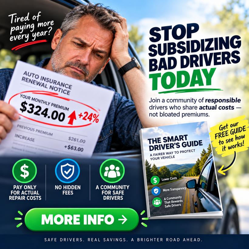 Ad: Stop subsidizing bad drivers today.