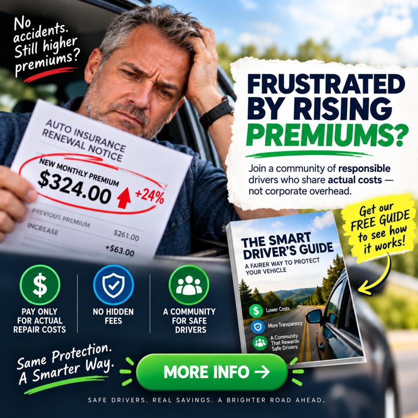 Ad: Frustrated by rising premiums?