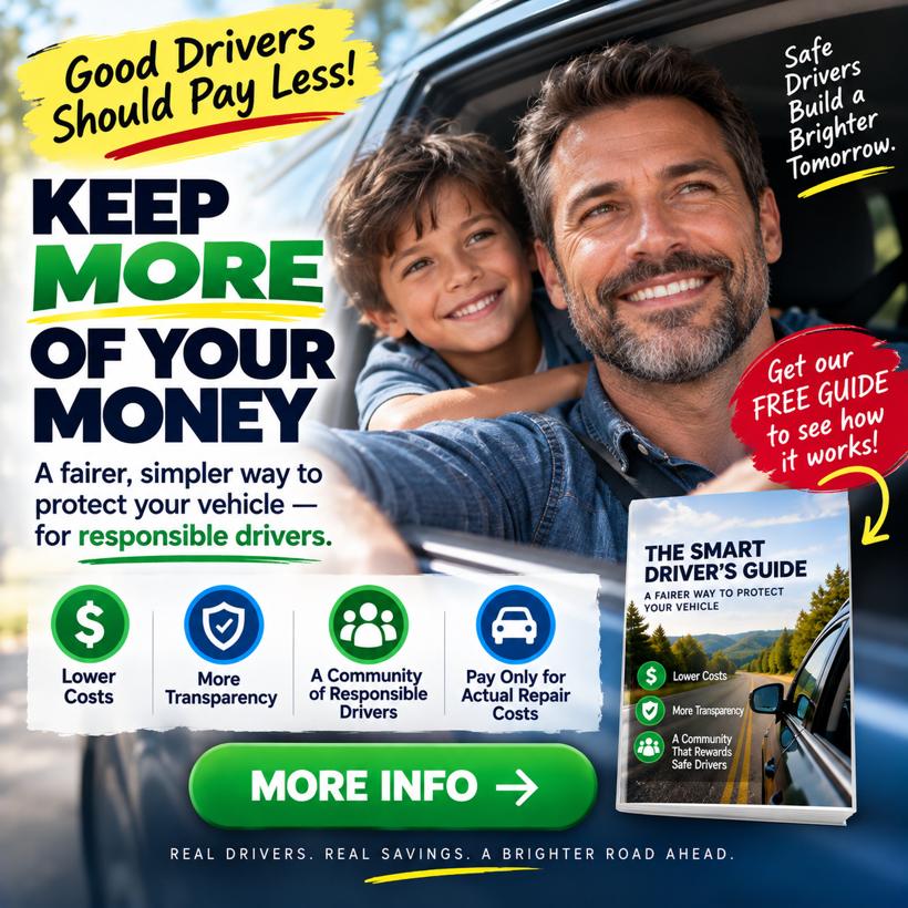 Ad: Good drivers should pay less!